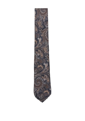 Dell'oglio paisley PITTSF476 tie - Blue