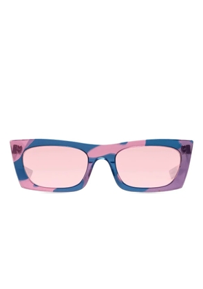 Retrosuperfuture Drew Mama Fred rectangle sunglasses - Blue