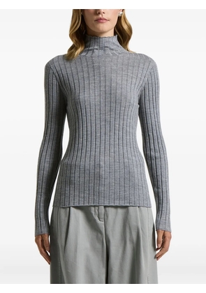 Peserico high-neck sweater - Grey