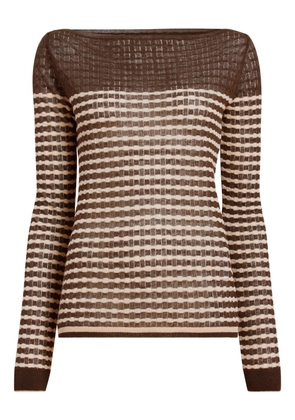 Proenza Schouler White Label Britta jumper - Brown