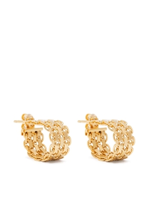 Wouters & Hendrix chained hoops - Gold