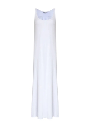 Amir Slama x Astrid scoop-neck midi dress - White