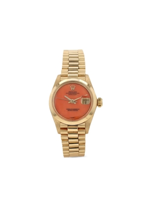 Rolex 1981 pre-owned Lady-Datejust 26mm - Orange