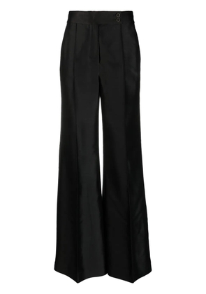 ZIMMERMANN wool-blend wide-leg trousers - Black