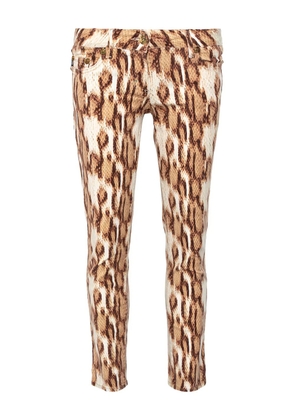 Just Cavalli Vintage animal-print trousers - Neutrals