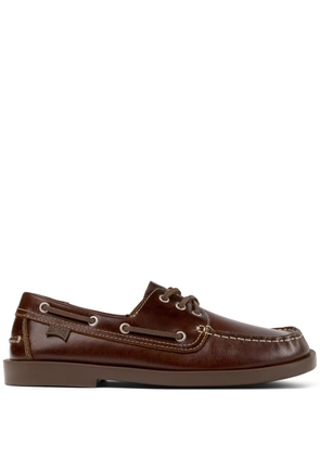 Camper Don boat shoes - Brown