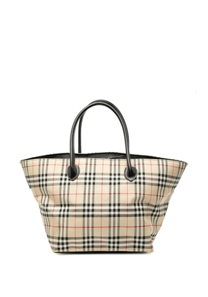 Burberry Pre-Owned 20th Century House Check Canvas tote bag - Brown