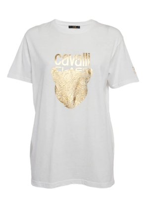 Roberto Cavalli Vintage pre-owned logo-print t-shirt - White