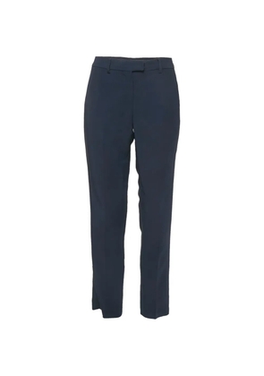'S Max Mara crepe straight-leg trousers - Blue
