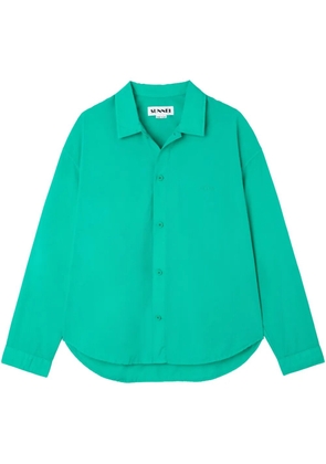 Sunnei poplin shirt - Green