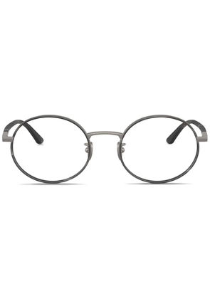 Giorgio Armani round-frame glasses - Grey