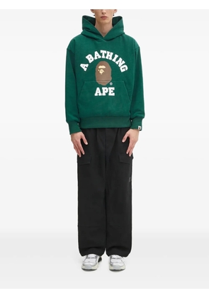 A BATHING APE® logo-print hoodie - GRN