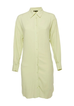 Maje layered button mini dress - Green