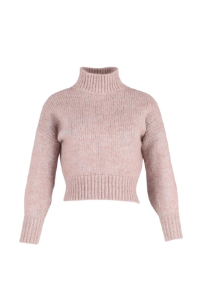 BOSS turtleneck ribbed sweater - Pink