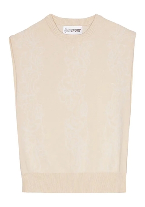 OpéraSPORT Camille sleeveless knitted vest - Neutrals