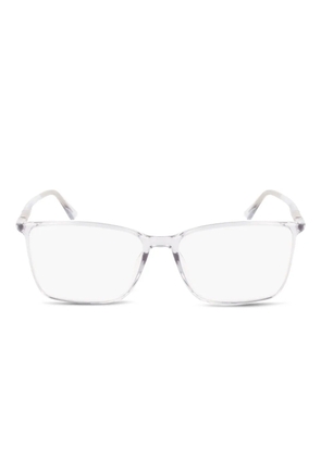 Calvin Klein rectangle-frame glasses - White