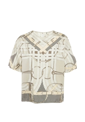 Hermès Pre-Owned A Jouet printed T-shirt - Neutrals