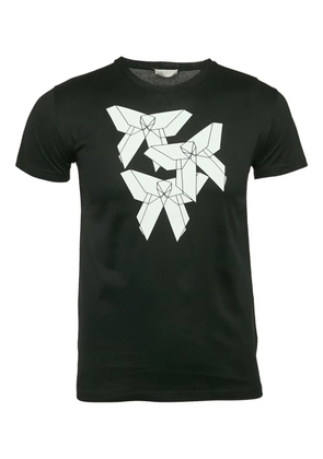 Christian Dior Pre-Owned geometric-motif T-shirt - Black