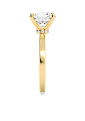Tilla 14K yellow gold lab-grown diamond solitaire ring