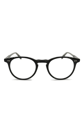 Garrett Leight round-frame glasses - Black