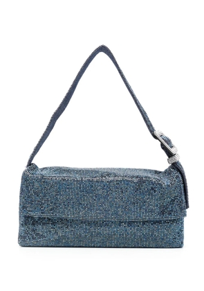 Benedetta Bruzziches Vittissima rhinestone-embellished shoulder bag - Blue