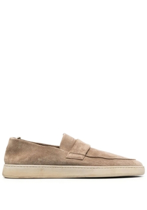 Officine Creative Herbie suede loafers - Neutrals