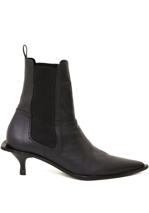 Gloria Coelho leather boots - Black
