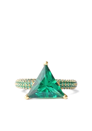 Izabel Display Mega Triangle ring - Green