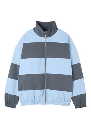 Sunnei striped zip jacket - Blue