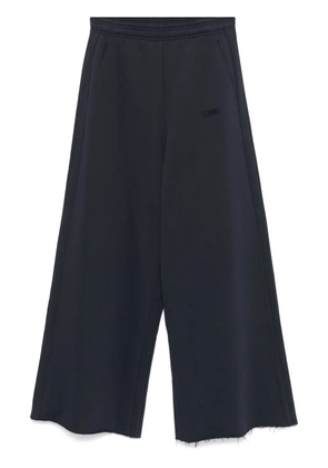 VETEMENTS wide-leg track pants - Blue