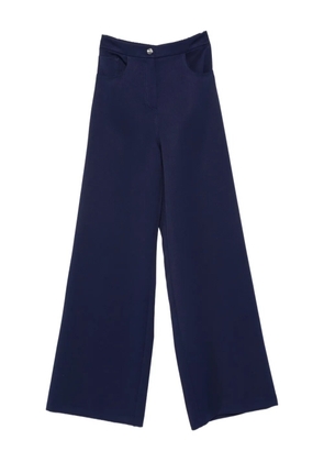 Patrizia Pepe elasticated-waist trousers - Blue