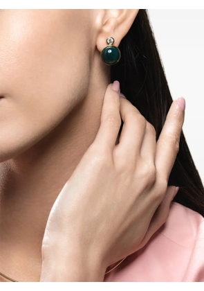 Mason and Books green-onyx diamond earrings - Gold