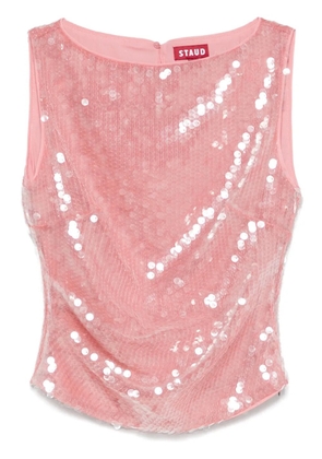 STAUD Eton top - Pink