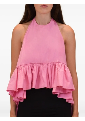 AZEEZA Winston ruffled top - Pink