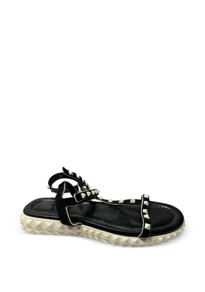 Valentino Garavani Pre-Owned rockstud-embellishment sandals - Black