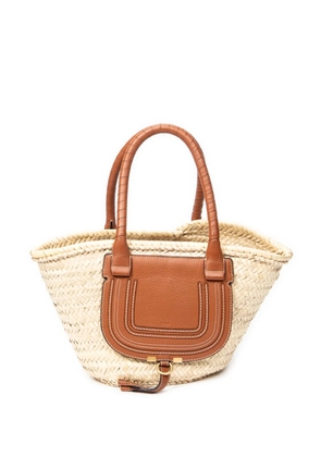 Chloé Pre-Owned Large Marcie Basket tote bag - Neutrals
