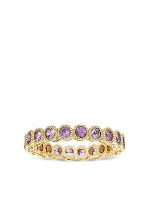 Tanya Farah 18K gold sapphire eternity ring