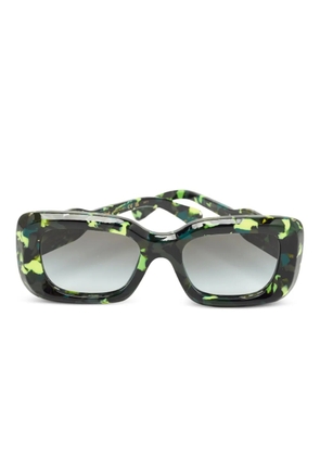 Chloé Pre-Owned Gayia square-frame sunglasses - Green