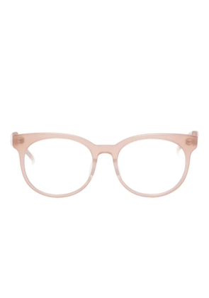 Megane and Me round-frame glasses - Pink