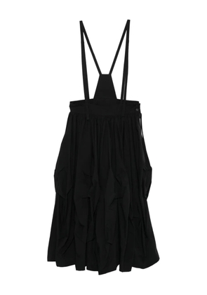 Yohji Yamamoto suspender skirt - Black