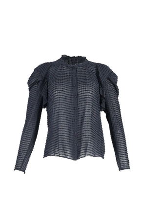 Ulla Johnson Fiona ruffle-detail shirt - Blue