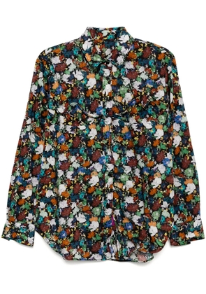 JNBY flower-print shirt - Black