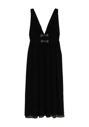 Cynthia Rowley Amelie midi dress - Black