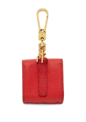 Burberry Pre-Owned leather Air-pod case - Red