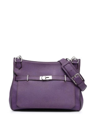 Hermès Pre-Owned 2013 Taurillon Clemence Jypsiere 34 crossbody bag - Purple