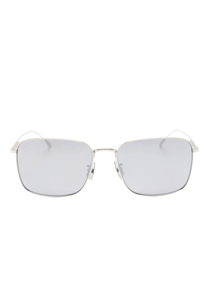 Maui Jim Kahako rectangle-frame sunglasses - Silver