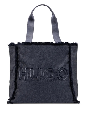 HUGO Becky tote bag - Blue