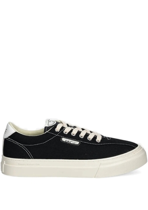 Stepney Workers Club lace-up canvas sneakers - Black