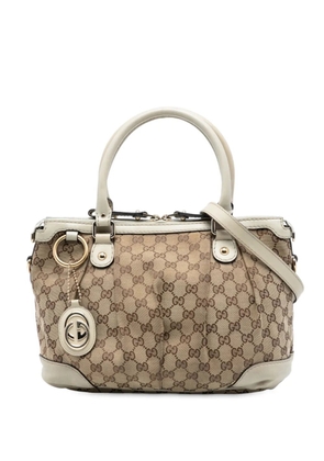 Gucci Pre-Owned 2016-2025 GG Canvas Sukey satchel - Brown