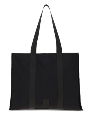 Boggi Milano logo-patch tote bag - Black